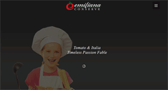 Desktop Screenshot of emilianaconserve.it